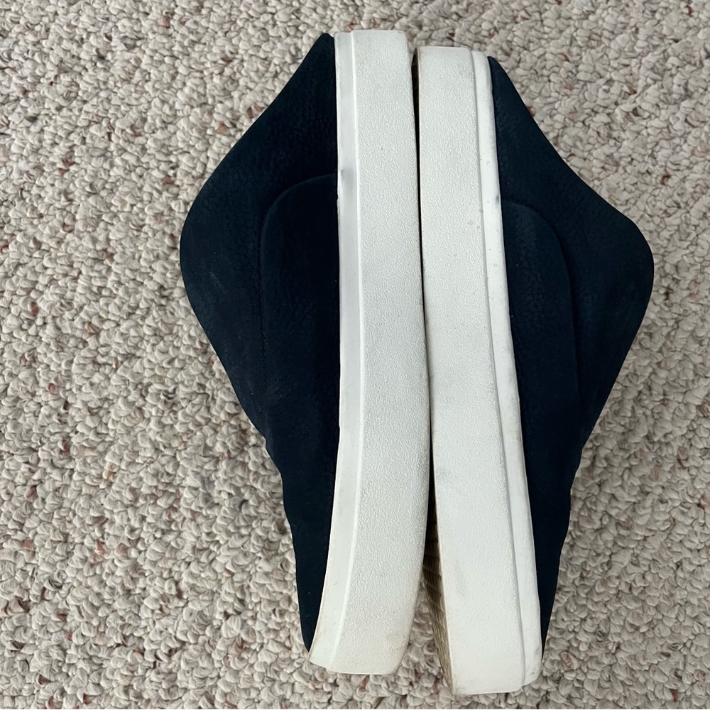 Corso Como Womens Trena Platform Slip On Mule Sneakers Size 9M navy leather - Picture 5 of 12